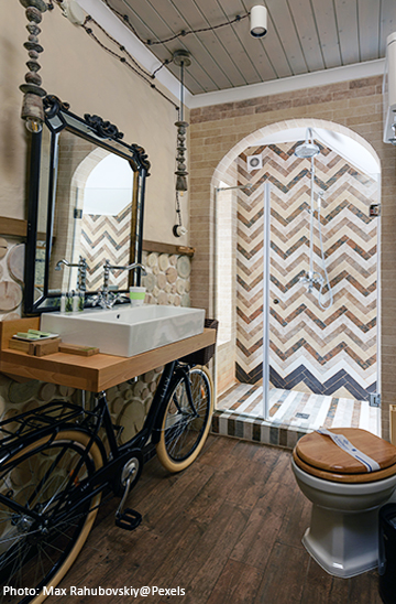 quirky elegance in
                  interior design