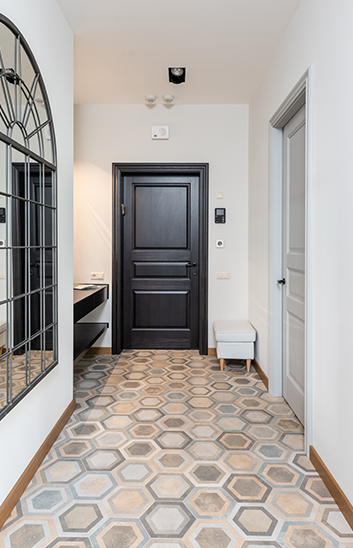 hexagonal tiles